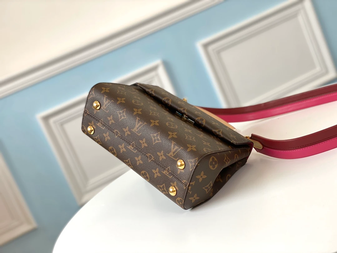 LOUIS VUITTON CLUNY BB HANDBAG MONOGRAM COATED CANVAS M42738_4 LOUIS VUITTON CLUNY BB HANDBAG MONOGRAM COATED CANVAS M42738 4