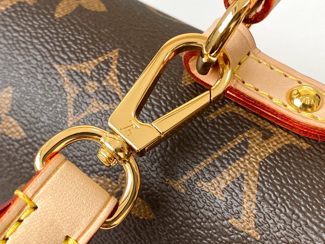 LOUIS VUITTON CLUNY BB HANDBAG MONOGRAM COATED CANVAS M42738_6 LOUIS VUITTON CLUNY BB HANDBAG MONOGRAM COATED CANVAS M42738 6