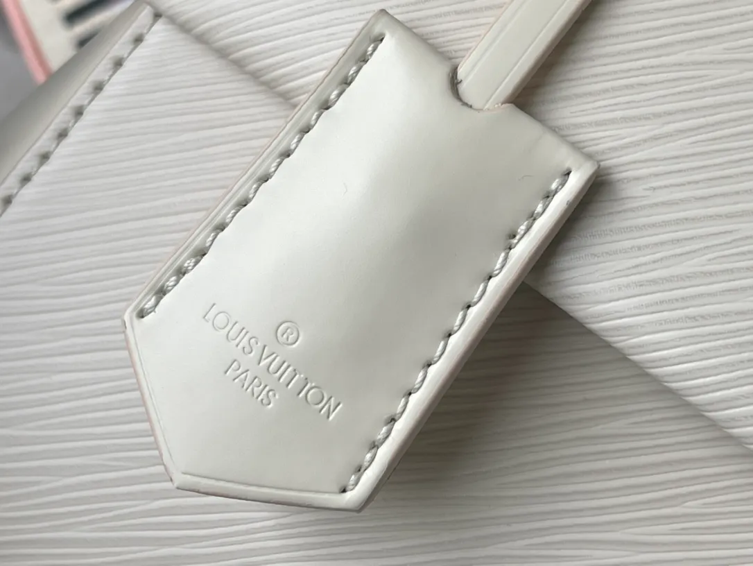 LOUIS VUITTON CLUNY MINI HANDBAG EPI GRAINED-COWHIDE LEATHER WHITE M58928_6 LOUIS VUITTON CLUNY MINI HANDBAG EPI GRAINED COWHIDE LEATHER WHITE M58928 6