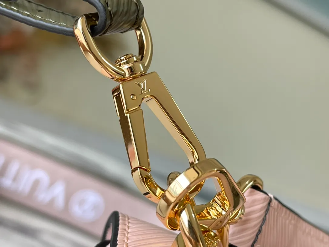 LOUIS VUITTON TWIST MM HANDBAG EPI GRAINED LEATHER ROSE JASMIN M59028_7 LOUIS VUITTON TWIST MM HANDBAG EPI GRAINED LEATHER ROSE JASMIN M59028 7