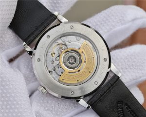 A. LANGE SOHNE SAXONIA THIN WHITE GOLD BLACK AVENTURINE 211.087 09