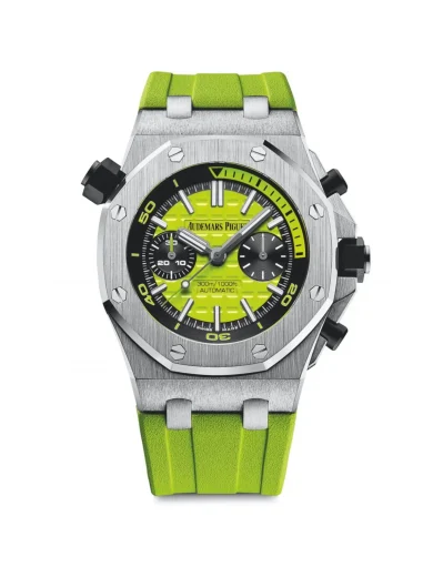 AUDEMARS PIGUET ROYAL OAK OFFSHORE DIVER CHRONOGRAPH GREEN 26703ST.OO .A038CA.01