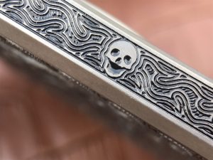 BELL ROSS BR 01 BURNING SKULL BR0192 SKULL BURN 015