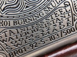 BELL ROSS BR 01 BURNING SKULL BR0192 SKULL BURN 016