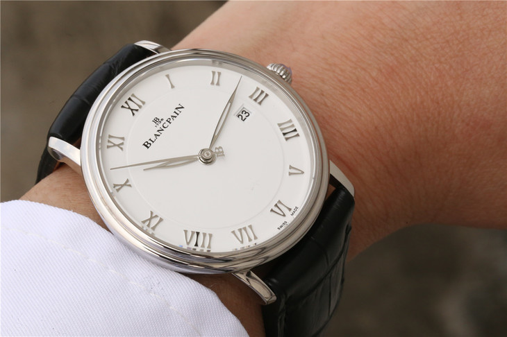 BLANCPAIN-VILLERET-ULTRAPLATE-AUTOMATIQUE-40MM-STAINLESS-STEEL-WHITE-6651-1127-55B-017 BLANCPAIN VILLERET ULTRAPLATE AUTOMATIQUE 40MM STAINLESS STEEL WHITE 6651 1127 55B 017