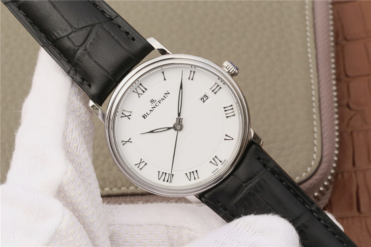 BLANCPAIN-VILLERET-ULTRAPLATE-AUTOMATIQUE-40MM-STAINLESS-STEEL-WHITE-6651-1127-55B-02 BLANCPAIN VILLERET ULTRAPLATE AUTOMATIQUE 40MM STAINLESS STEEL WHITE 6651 1127 55B 02
