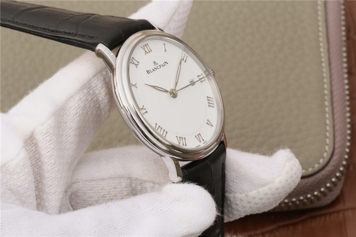 BLANCPAIN-VILLERET-ULTRAPLATE-AUTOMATIQUE-40MM-STAINLESS-STEEL-WHITE-6651-1127-55B-07 BLANCPAIN VILLERET ULTRAPLATE AUTOMATIQUE 40MM STAINLESS STEEL WHITE 6651 1127 55B 07