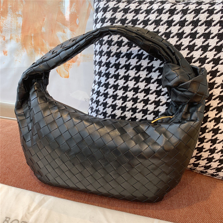 BOTTEGA-VENETA-JODIE-SMALL-SHOULDER-BAG-BLACK-600261VCPP01229-02 BOTTEGA VENETA JODIE SMALL SHOULDER BAG BLACK 600261VCPP01229 02