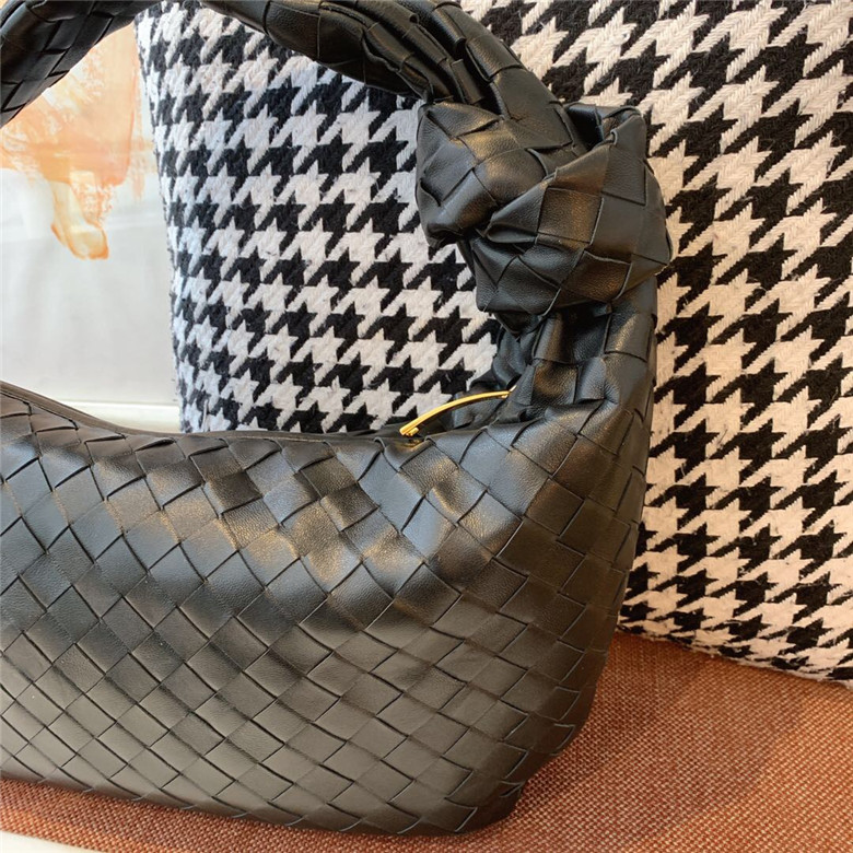 BOTTEGA-VENETA-JODIE-SMALL-SHOULDER-BAG-BLACK-600261VCPP01229-03 BOTTEGA VENETA JODIE SMALL SHOULDER BAG BLACK 600261VCPP01229 03