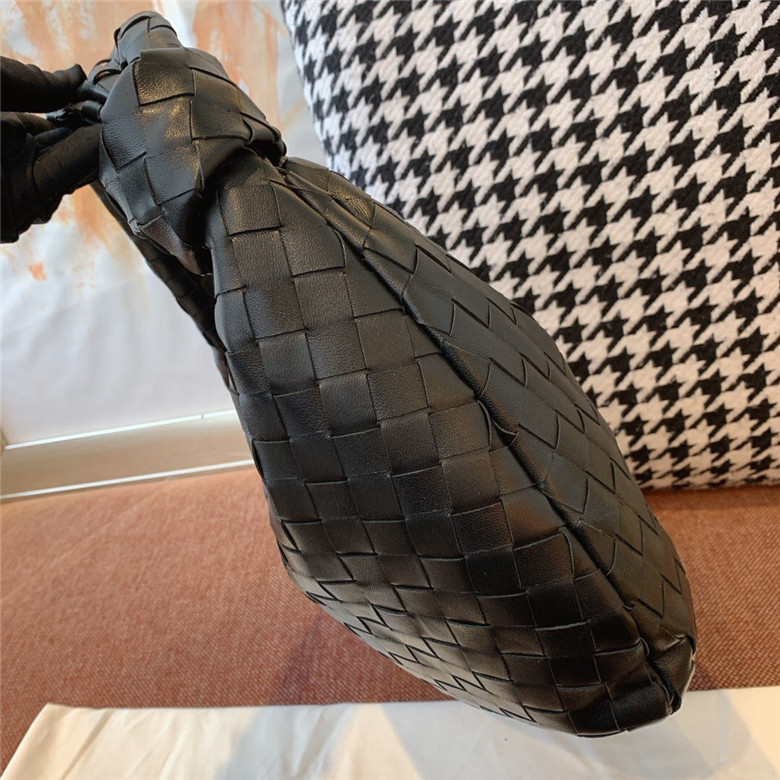 BOTTEGA-VENETA-JODIE-SMALL-SHOULDER-BAG-BLACK-600261VCPP01229-05 BOTTEGA VENETA JODIE SMALL SHOULDER BAG BLACK 600261VCPP01229 05