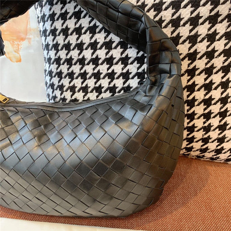 BOTTEGA-VENETA-JODIE-SMALL-SHOULDER-BAG-BLACK-600261VCPP01229-07 BOTTEGA VENETA JODIE SMALL SHOULDER BAG BLACK 600261VCPP01229 07