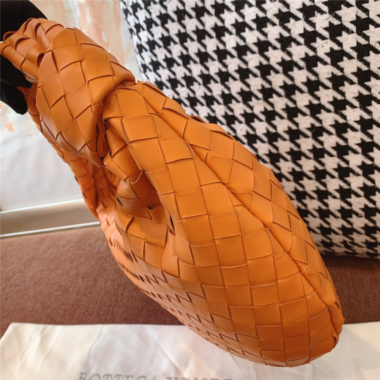 BOTTEGA-VENETA-JODIE-SMALL-SHOULDER-BAG-ORANGE-600261VCPP07482-07 BOTTEGA VENETA JODIE SMALL SHOULDER BAG ORANGE 600261VCPP07482 07