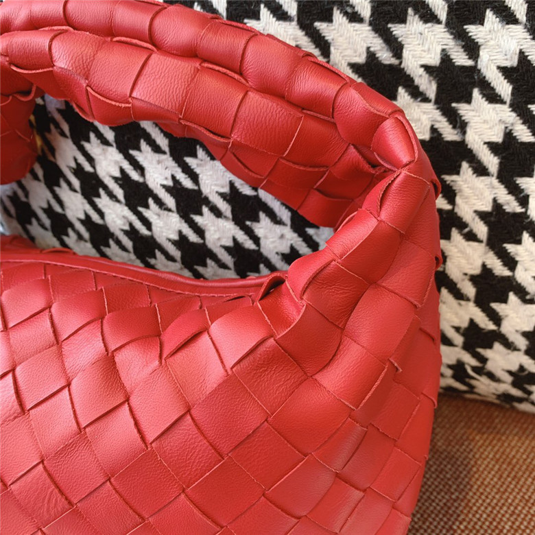 BOTTEGA-VENETA-MINI-JODIE-TOP-HANDLE-BAG-DARK-RED-651876VCPP56358-09 BOTTEGA VENETA MINI JODIE TOP HANDLE BAG DARK RED 651876VCPP56358 09