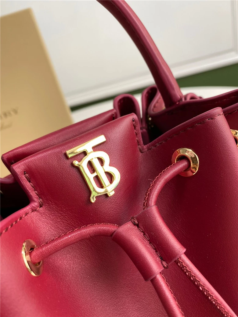 BURBERRY-MONOGRAM-MOTIF-LEATHER-BUCKET-BAGPRICE-DARK-CARMINE-80265951_5 BURBERRY MONOGRAM MOTIF LEATHER BUCKET BAGPRICE DARK CARMINE 80265951 5