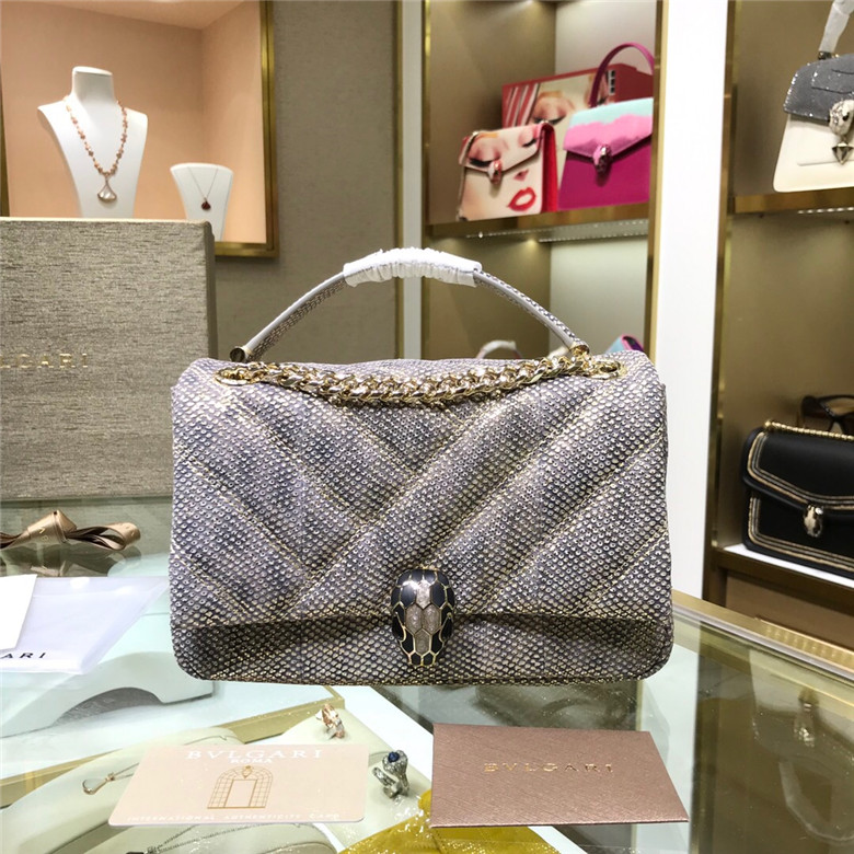 BVLGARI-SERPENTI-CABOCHON-SHOULDER-BAG-BEIGE-288619-01 BVLGARI SERPENTI CABOCHON SHOULDER BAG BEIGE 288619 01