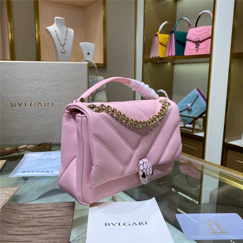 BVLGARI-SERPENTI-CABOCHON-SHOULDER-BAG-PINK-288720-03 BVLGARI SERPENTI CABOCHON SHOULDER BAG PINK 288720 03