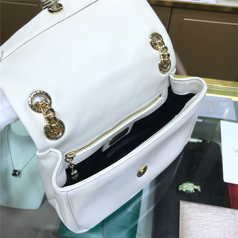 BVLGARI-SERPENTI-CABOCHON-SHOULDER-BAG-WHITE-287993-08 BVLGARI SERPENTI CABOCHON SHOULDER BAG WHITE 287993 08