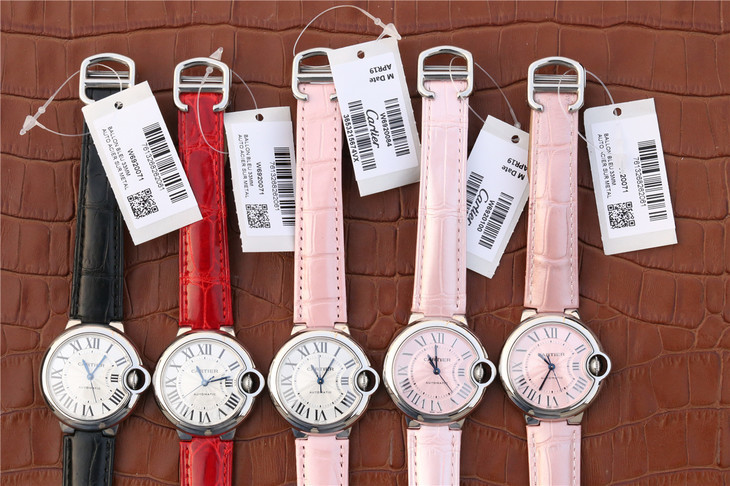 CARTIER-BALLON-BLEU-DE-CARTIER-WATCH-33MM-AUTOMATIC-MOVEMENT-STEEL-LEATHER-W6920085-014 CARTIER BALLON BLEU DE CARTIER WATCH 33MM AUTOMATIC MOVEMENT STEEL LEATHER W6920085 014