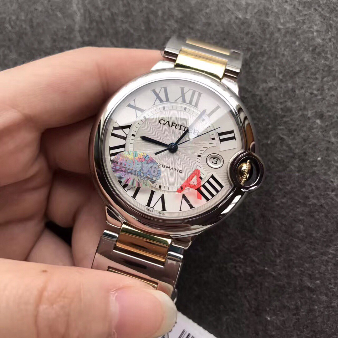 CARTIER-BALLON-BLEU-SILVER-DIAL-MEN'S-WATCH-W69009Z3-04 CARTIER BALLON BLEU SILVER DIAL MENS WATCH W69009Z3 04