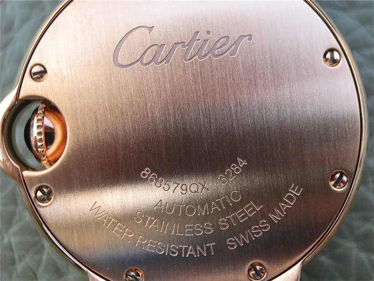 CARTIER-BALLON-BLUE-DE-CARTIER-36-AUTOMATIC-PINK-GOLD-SILVER-W6900456-010 CARTIER BALLON BLUE DE CARTIER 36 AUTOMATIC PINK GOLD SILVER W6900456 010
