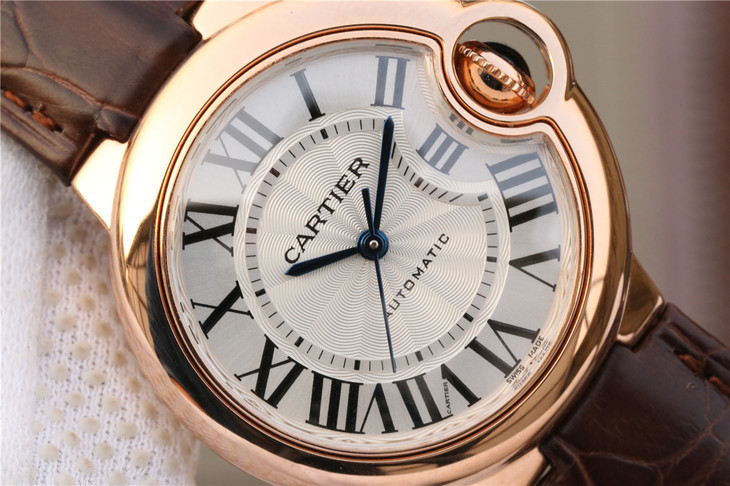 CARTIER-BALLON-BLUE-DE-CARTIER-36-AUTOMATIC-PINK-GOLD-SILVER-W6900456-04 CARTIER BALLON BLUE DE CARTIER 36 AUTOMATIC PINK GOLD SILVER W6900456 04