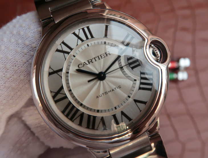 CARTIER-BALLON-BLUE-DE-CARTIER-36-AUTOMATIC-STAINLESS-STEEL-SILVER-BRACELET-W6920046-04 CARTIER BALLON BLUE DE CARTIER 36 AUTOMATIC STAINLESS STEEL SILVER BRACELET W6920046 04