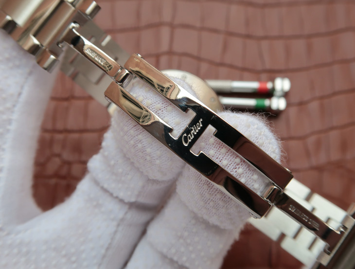 CARTIER-BALLON-BLUE-DE-CARTIER-36-AUTOMATIC-STAINLESS-STEEL-SILVER-BRACELET-W6920046-08 CARTIER BALLON BLUE DE CARTIER 36 AUTOMATIC STAINLESS STEEL SILVER BRACELET W6920046 08