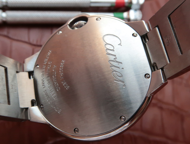 CARTIER-BALLON-BLUE-DE-CARTIER-42-AUTOMATIC-STAINLESS-STEEL-SILVER-BRACELET-W69012Z4-07 CARTIER BALLON BLUE DE CARTIER 42 AUTOMATIC STAINLESS STEEL SILVER BRACELET W69012Z4 07