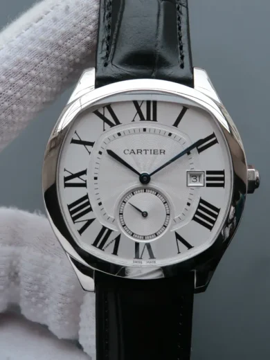 CARTIER DRIVE DE CARTIER STAINLESS STEEL SILVER WSNM0004 1