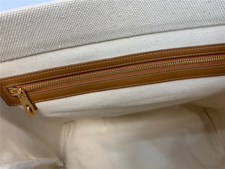 CELINE-HORIZONTAL-CABAS-CELINE-IN-CANVAS-WITH-CELINE-PRINT-AND-CALFSKIN-NATURAL-TAN-192162BNZ.02NT-06 CELINE HORIZONTAL CABAS CELINE IN CANVAS WITH CELINE PRINT AND CALFSKIN NATURAL TAN 192162BNZ.02NT 06