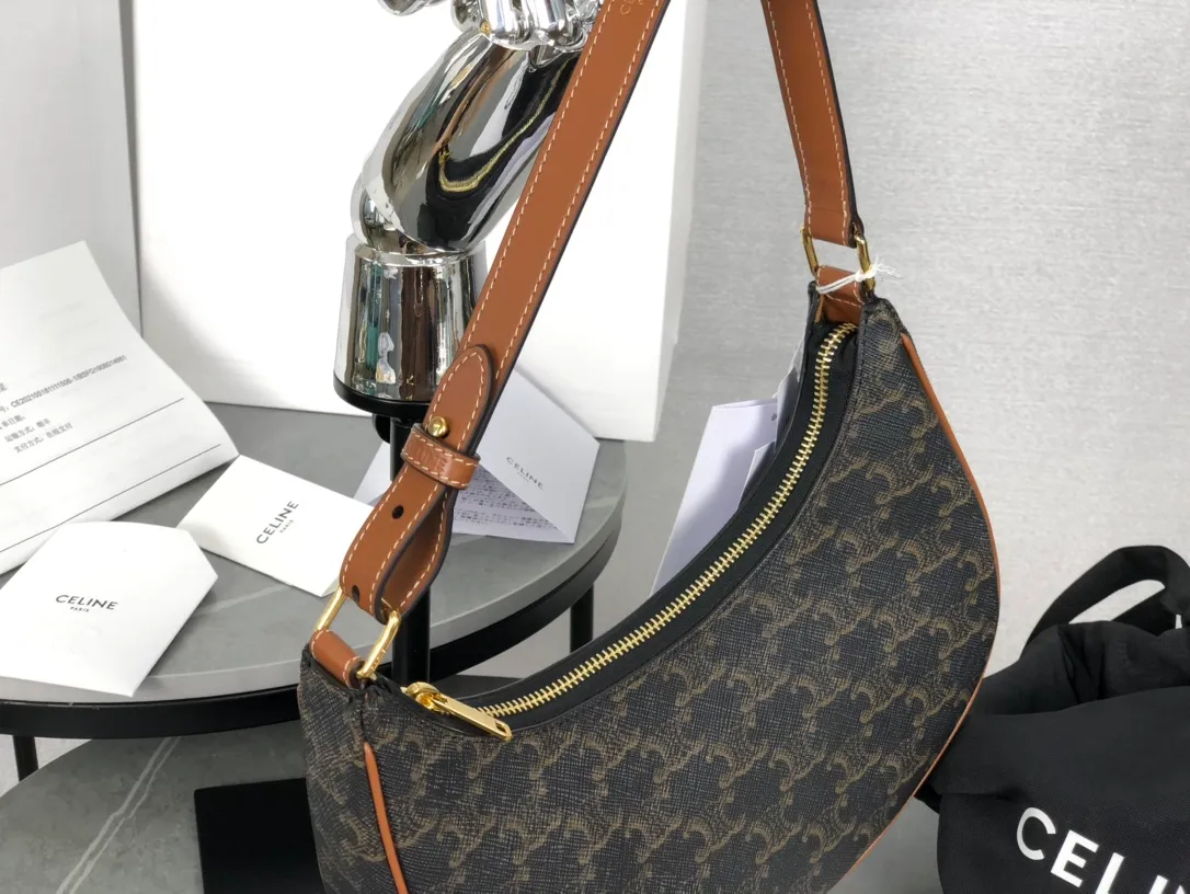 CELINE-TRIOMPHE-CANVAS-AVA-BAG-IN-TRIOMPHE-CANVAS-AND-CALFSKIN-193952BZJ.04LU_4 CELINE TRIOMPHE CANVAS AVA BAG IN TRIOMPHE CANVAS AND CALFSKIN 193952BZJ.04LU 4