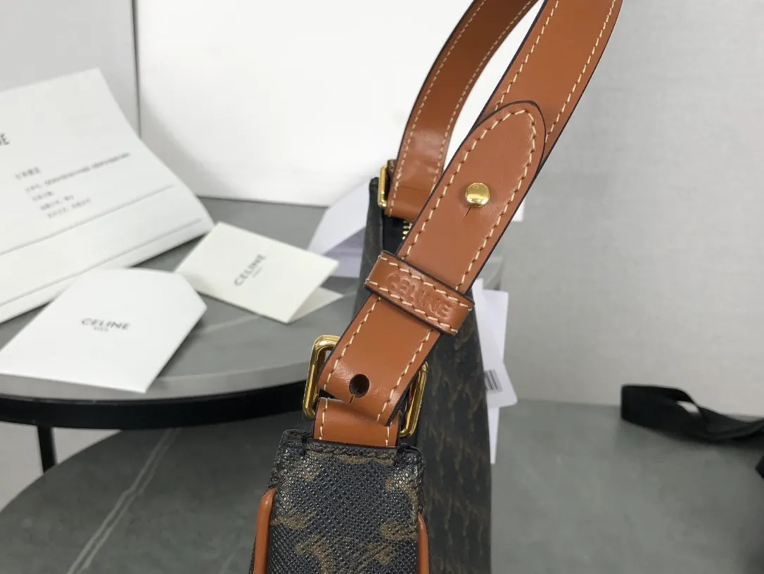 CELINE-TRIOMPHE-CANVAS-AVA-BAG-IN-TRIOMPHE-CANVAS-AND-CALFSKIN-193952BZJ.04LU_7 CELINE TRIOMPHE CANVAS AVA BAG IN TRIOMPHE CANVAS AND CALFSKIN 193952BZJ.04LU 7