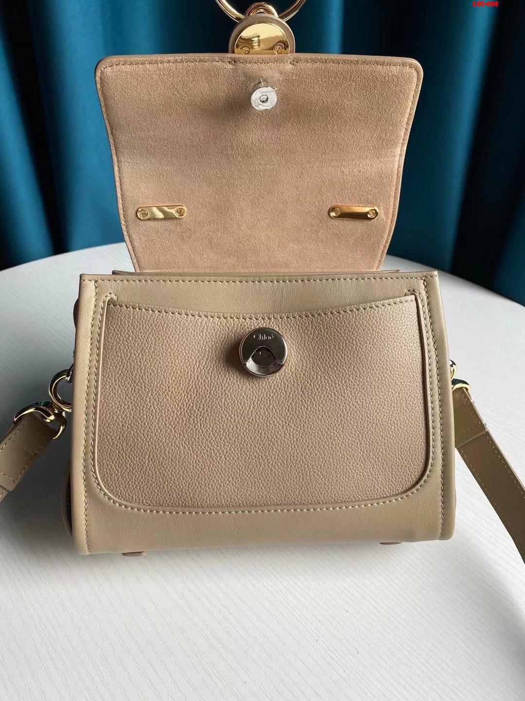 CHLOE-MINI-TESS-DAY-BAG-IN-GRAINED-&-SHINY-CALFSKIN-MOTTY-GRAY-CHC20AS143C6223W-05 CHLOE MINI TESS DAY BAG IN GRAINED SHINY CALFSKIN MOTTY GRAY CHC20AS143C6223W 05