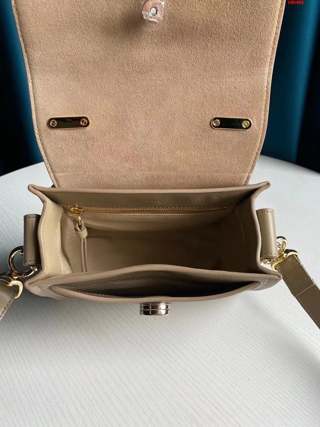 CHLOE-MINI-TESS-DAY-BAG-IN-GRAINED-&-SHINY-CALFSKIN-MOTTY-GRAY-CHC20AS143C6223W-07 CHLOE MINI TESS DAY BAG IN GRAINED SHINY CALFSKIN MOTTY GRAY CHC20AS143C6223W 07