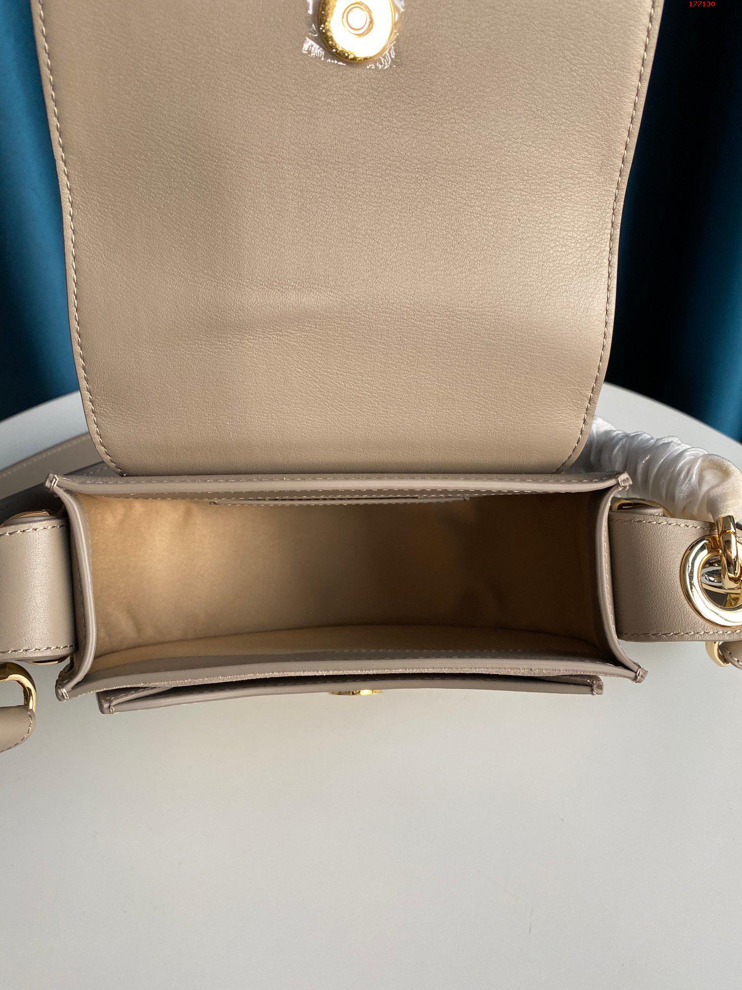 CHLOE-TESS-SMALL-BAG-IN-SHINY-&-SUEDE-CALFSKIN-MOTTY-GRAY-CHC18WS153A3723W-07 CHLOE TESS SMALL BAG IN SHINY SUEDE CALFSKIN MOTTY GRAY CHC18WS153A3723W 07