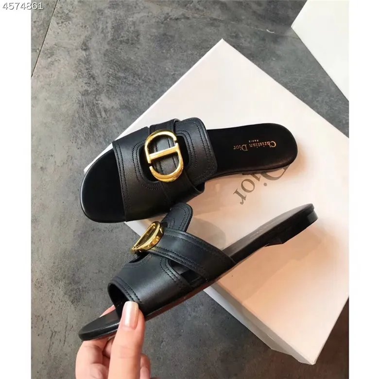 DIOR-30-MONTAIGNE-SLIDE-BLACK-CALFSKIN-KCQ266VEA_S900-03 DIOR 30 MONTAIGNE SLIDE BLACK CALFSKIN KCQ266VEA S900 03