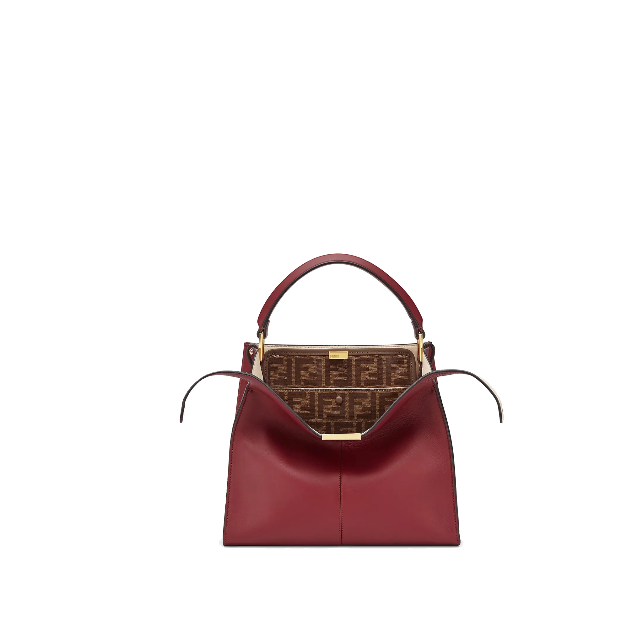 FENDI-PEEKABOO-X-LITE-MEDIUM-BURGUNDY-LEATHER-BAG-8BN310A5E9F1BZH-0 FENDI PEEKABOO X LITE MEDIUM BURGUNDY LEATHER BAG 8BN310A5E9F1BZH 0