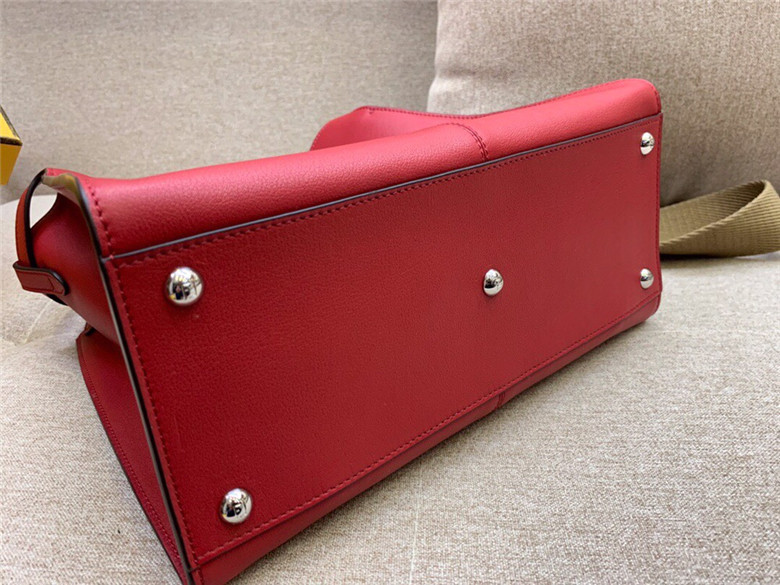 FENDI-PEEKABOO-X-LITE-MEDIUM-BURGUNDY-LEATHER-BAG-8BN310A5E9F1BZH-07 FENDI PEEKABOO X LITE MEDIUM BURGUNDY LEATHER BAG 8BN310A5E9F1BZH 07