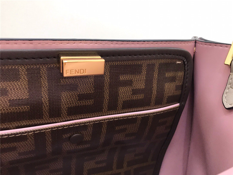 FENDI-PEEKABOO-X-LITE-MEDIUM-LIGHT-GREY-LEATHER-BAG-8BN310A5E9F19PK-05 FENDI PEEKABOO X LITE MEDIUM LIGHT GREY LEATHER BAG 8BN310A5E9F19PK 05