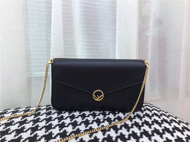 FENDI-WALLET-ON-CHAIN-WITH-POUCHES-BLACK-LEATHER-MINI-BAG-8BS032A18BF0KUR-01 FENDI WALLET ON CHAIN WITH POUCHES BLACK LEATHER MINI BAG 8BS032A18BF0KUR 01