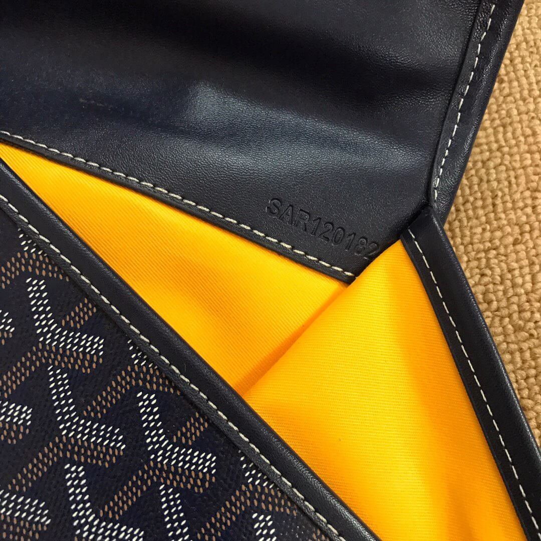 GOYARD-SAINT-LEGER-HANDBAG-IN-BLACK-MONOGRAM-CANVAS-AND-NAVY-LEATHER-2111900165503-09 GOYARD SAINT LEGER HANDBAG IN BLACK MONOGRAM CANVAS AND NAVY LEATHER 2111900165503 09