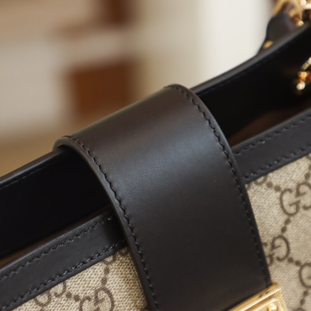 GUCCI-PADLOCK-MEDIUM-GG-SHOULDER-BAG-BEIGEEBONY-GG-SUPREME-CANVAS-479197-07 GUCCI PADLOCK MEDIUM GG SHOULDER BAG BEIGEEBONY GG SUPREME CANVAS 479197 07