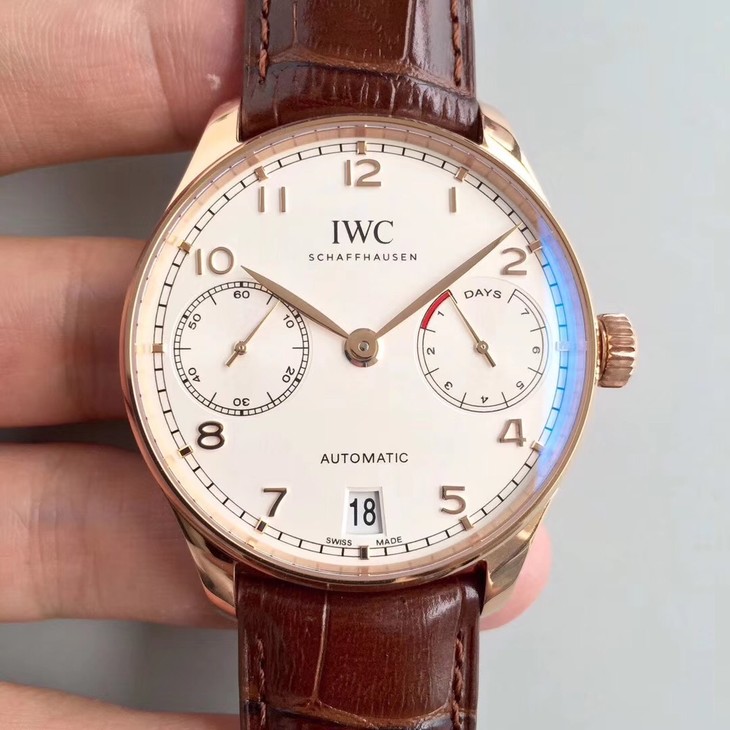 IWC-PORTUGIESER-AUTOMATIC-5007-RED-GOLD-SILVER-IW5007-01-01 IWC PORTUGIESER AUTOMATIC 5007 RED GOLD SILVER IW5007 01 01