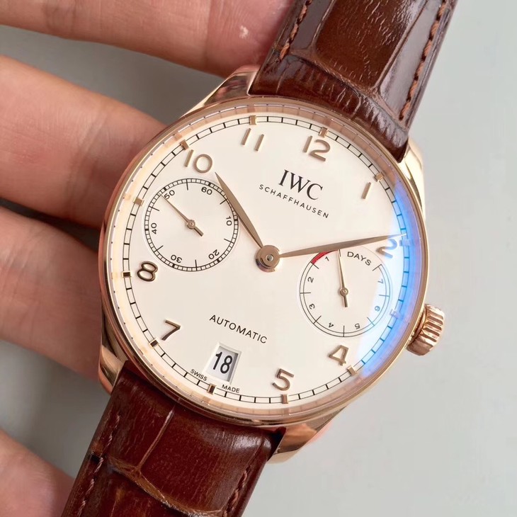 IWC-PORTUGIESER-AUTOMATIC-5007-RED-GOLD-SILVER-IW5007-01-02 IWC PORTUGIESER AUTOMATIC 5007 RED GOLD SILVER IW5007 01 02
