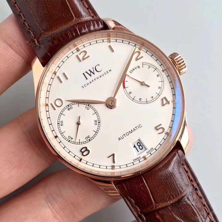 IWC-PORTUGIESER-AUTOMATIC-5007-RED-GOLD-SILVER-IW5007-01-03 IWC PORTUGIESER AUTOMATIC 5007 RED GOLD SILVER IW5007 01 03