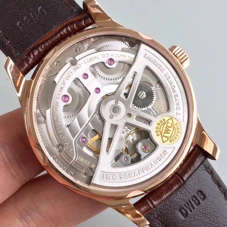 IWC-PORTUGIESER-AUTOMATIC-5007-RED-GOLD-SILVER-IW5007-01-08 IWC PORTUGIESER AUTOMATIC 5007 RED GOLD SILVER IW5007 01 08