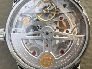 IWC PORTUGIESER AUTOMATIC 5007 STAINLESS STEEL SILVER GOLD NUMERALS IW5007 04 015