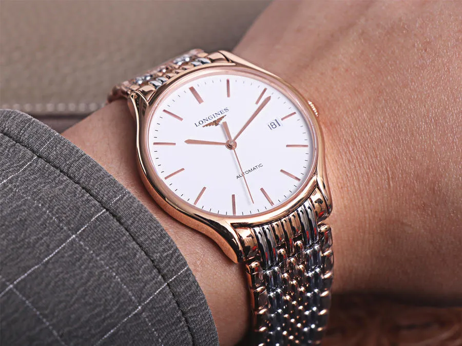 LONGINES-LYRE-38.5-AUTOMATIC-PVD-RED-WHITE-BRACELET-L4.960.1.12.7_9 LONGINES LYRE 38.5 AUTOMATIC PVD RED WHITE BRACELET L4.960.1.12.7 9