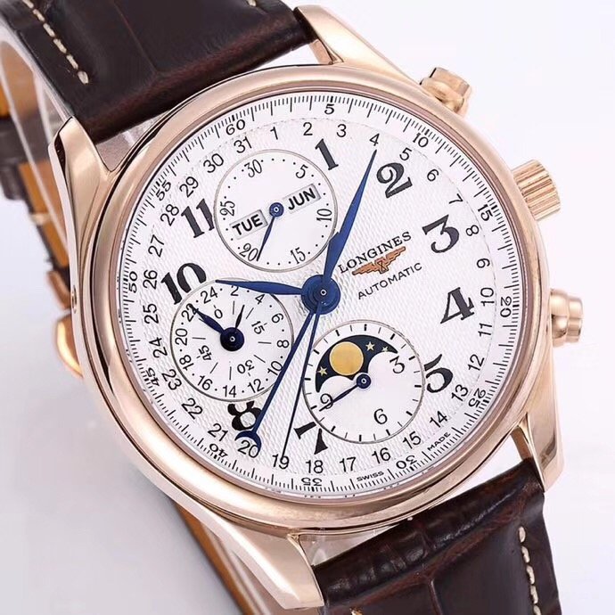 LONGINES-MASTER-COLLECTION-40-CHRONOGRAPH-CALENDAR-L2.673.8.78.3-03 LONGINES MASTER COLLECTION 40 CHRONOGRAPH CALENDAR L2.673.8.78.3 03