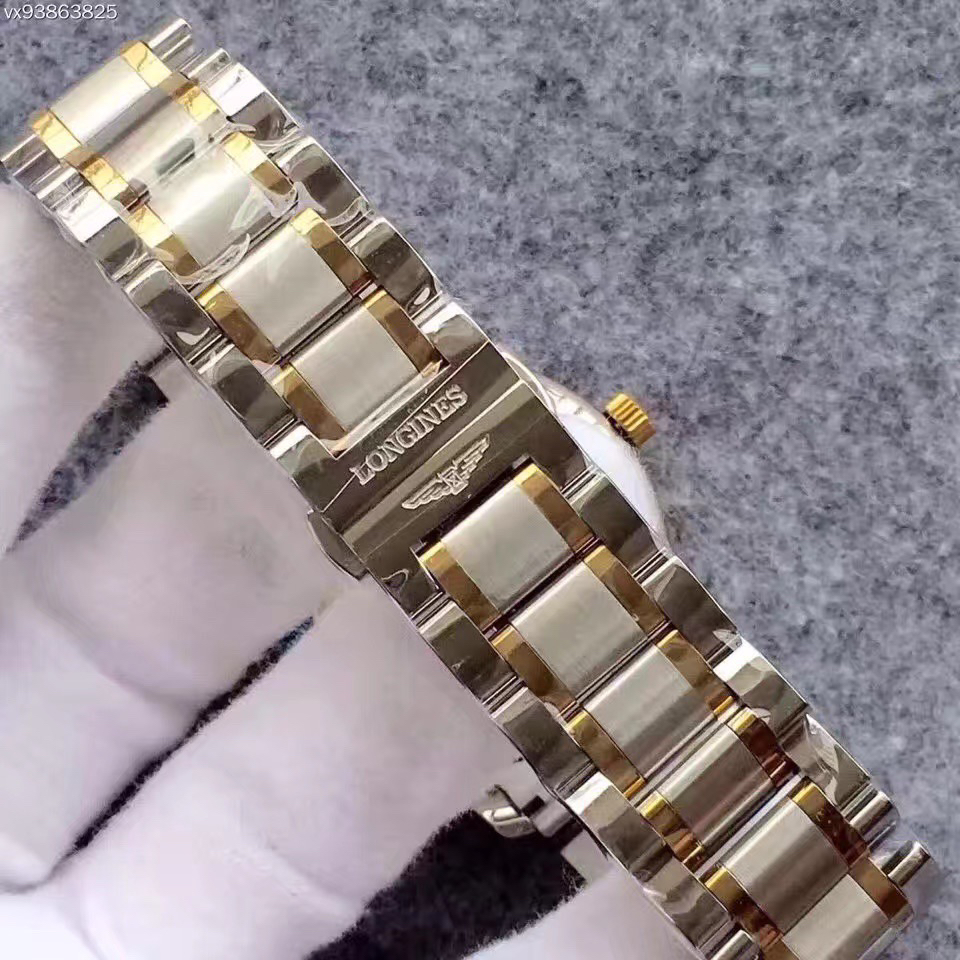 LONGINES-MASTER-COLLECTION-DATE-38.5-TWO-TONE-DIAMOND-L2.628.5.77.7-08 LONGINES MASTER COLLECTION DATE 38.5 TWO TONE DIAMOND L2.628.5.77.7 08